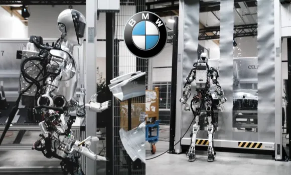 Figure 01 dans une usine BMW